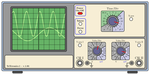 textronics-oscilloscope